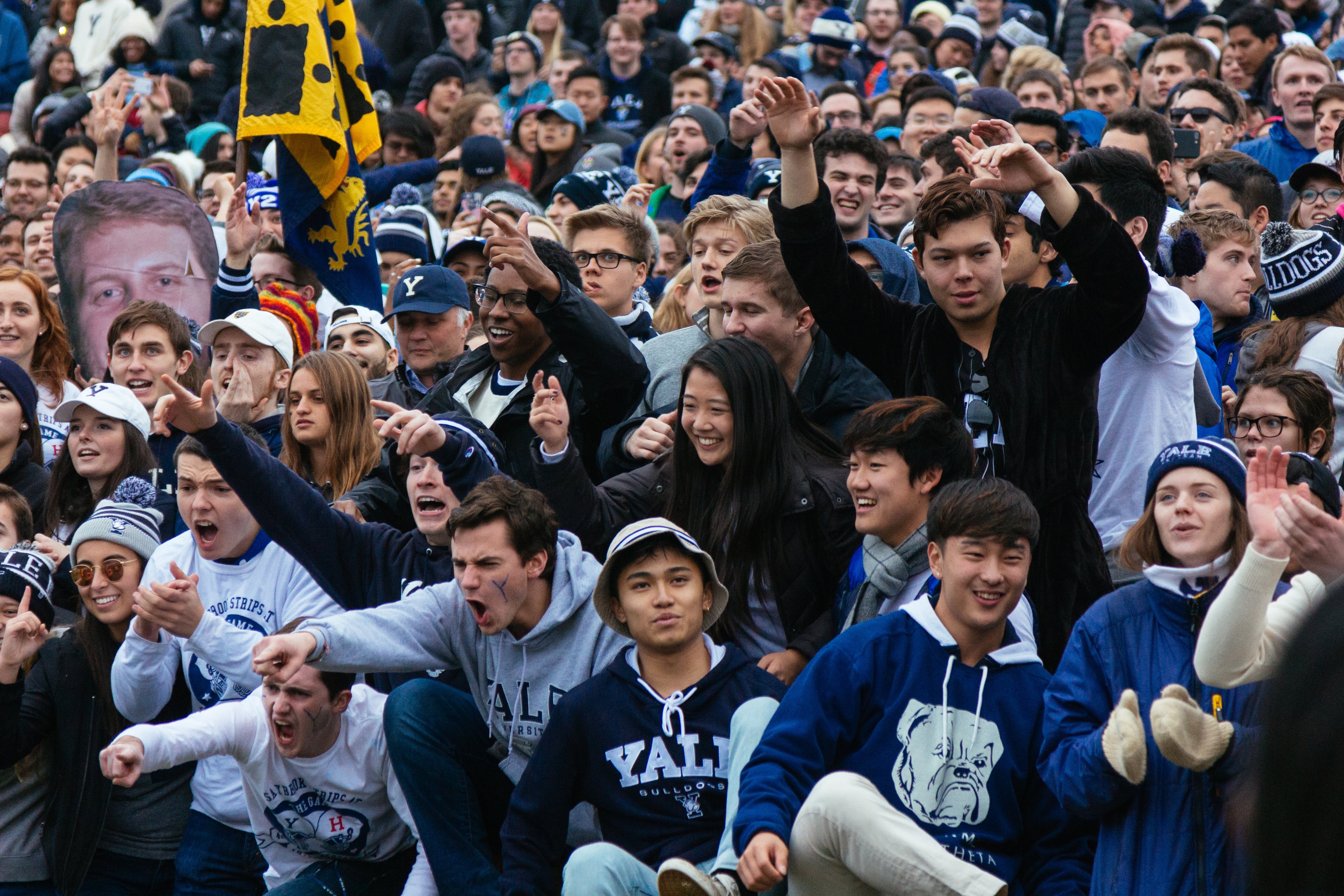 YaleHarvard 2017 Scenes from The Game Yale Daily News